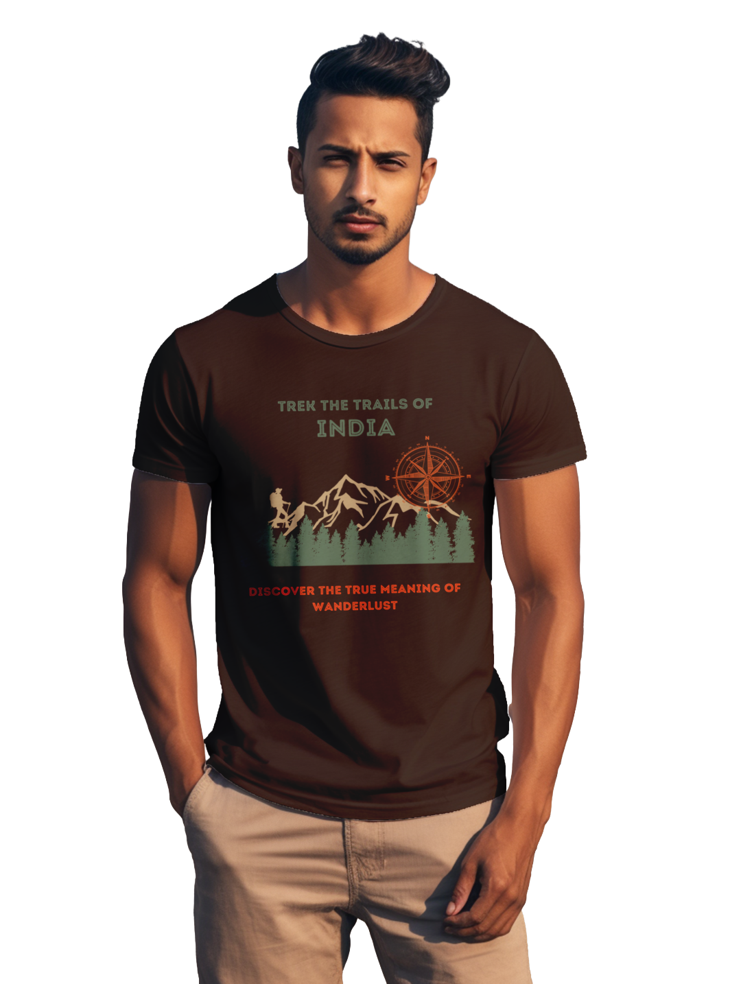 Men's Trek the trails of India T-Shirt