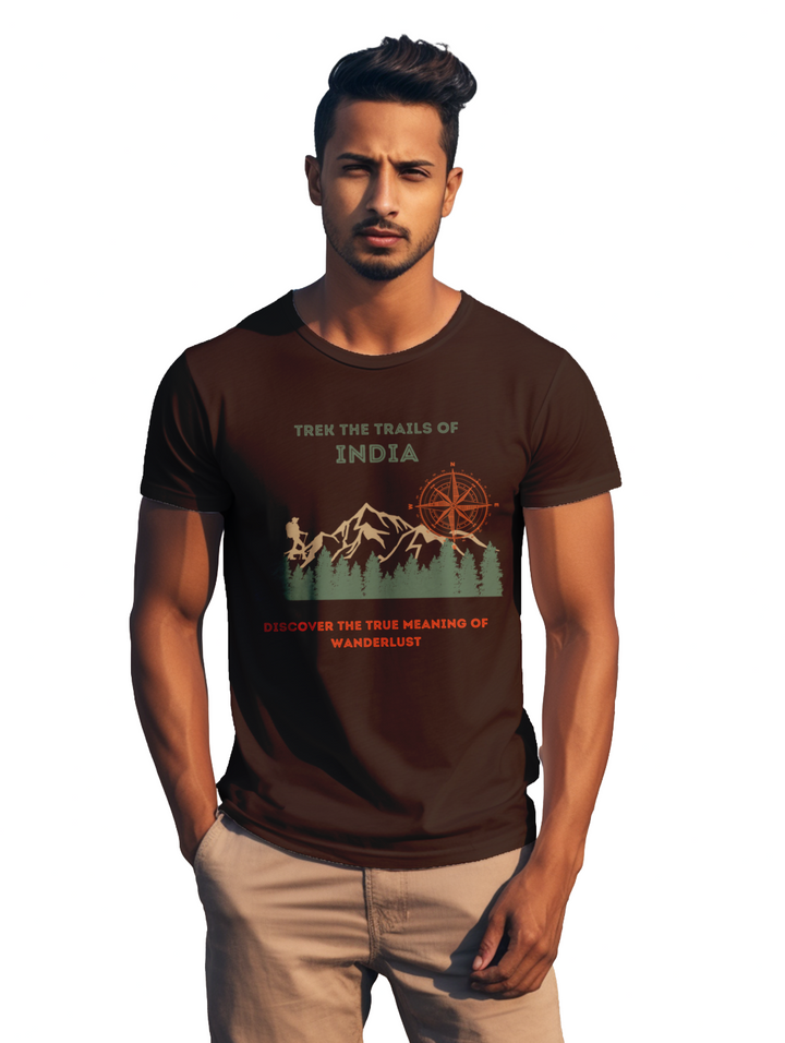 Men's Trek the trails of India T-Shirt