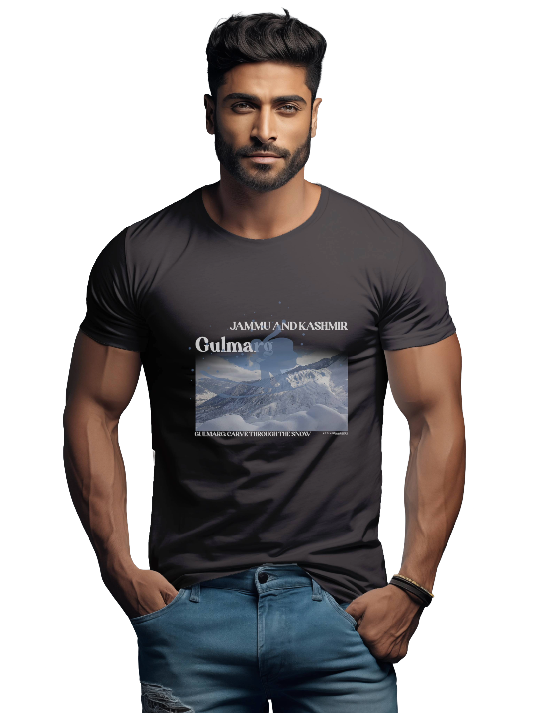 Men's GULMARG : JAMMU AND KASHMIR T-Shirt