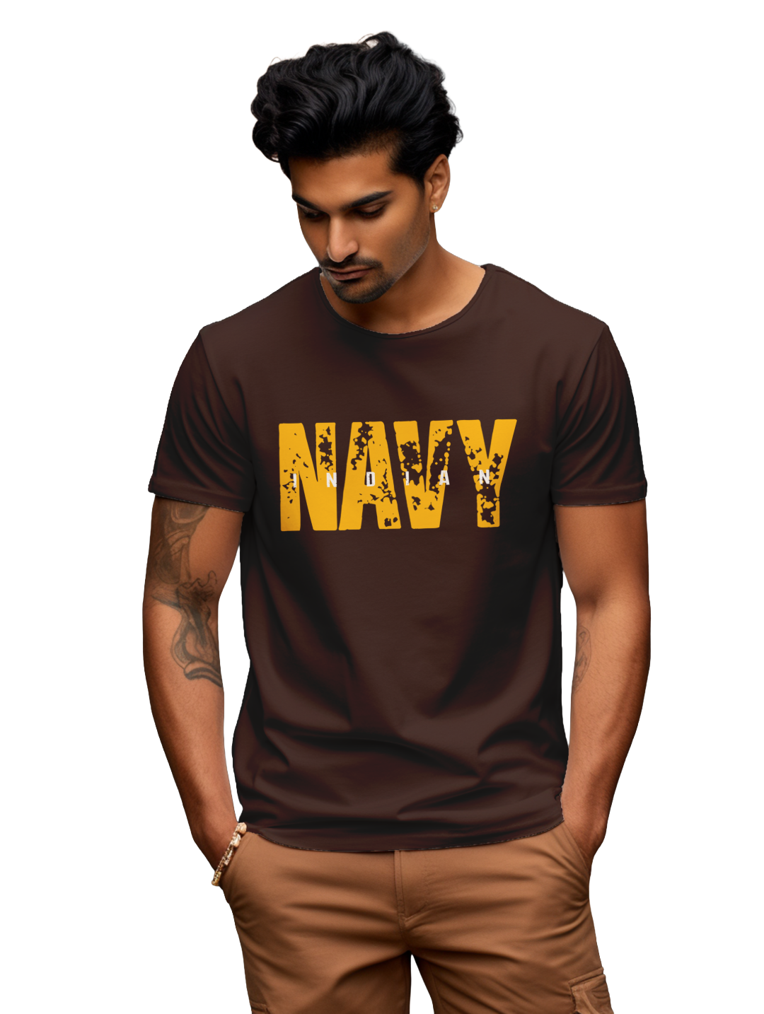 Men's Indian Navy Submarine T-shirt