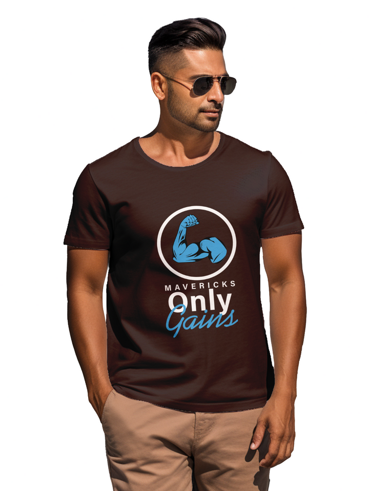 Mens mavericks only gains T-Shirt