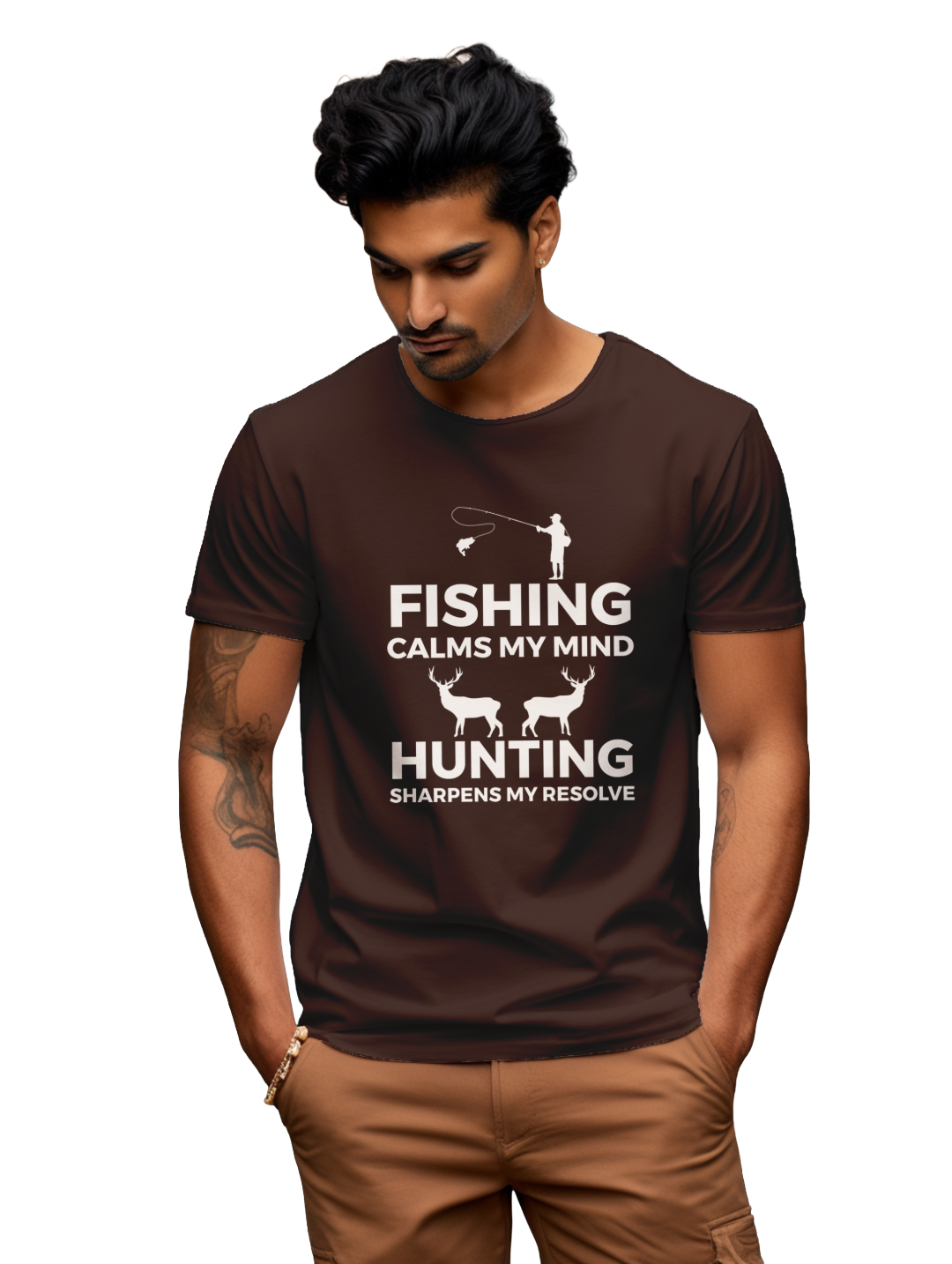Men's Fishing and Hunting T-Shirt