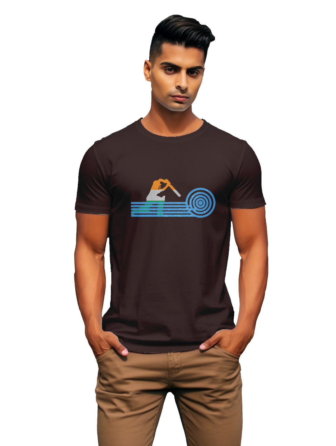 Men's cricket T-shirt