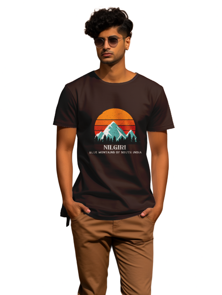 Men's  Nilgiri Blue Mountains T-Shirt