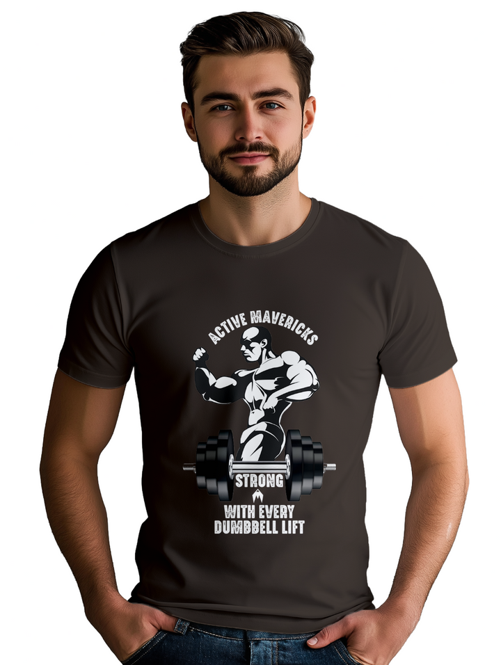 Mens DUMBELL T-Shirt