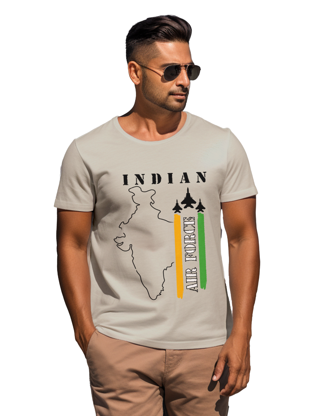 Men's INDIAN AIRFORCE__ T-Shirt