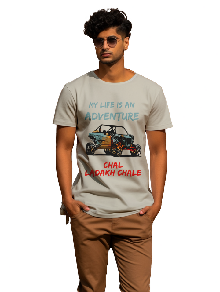 Mens Chal Ladakh Chale T-Shirt