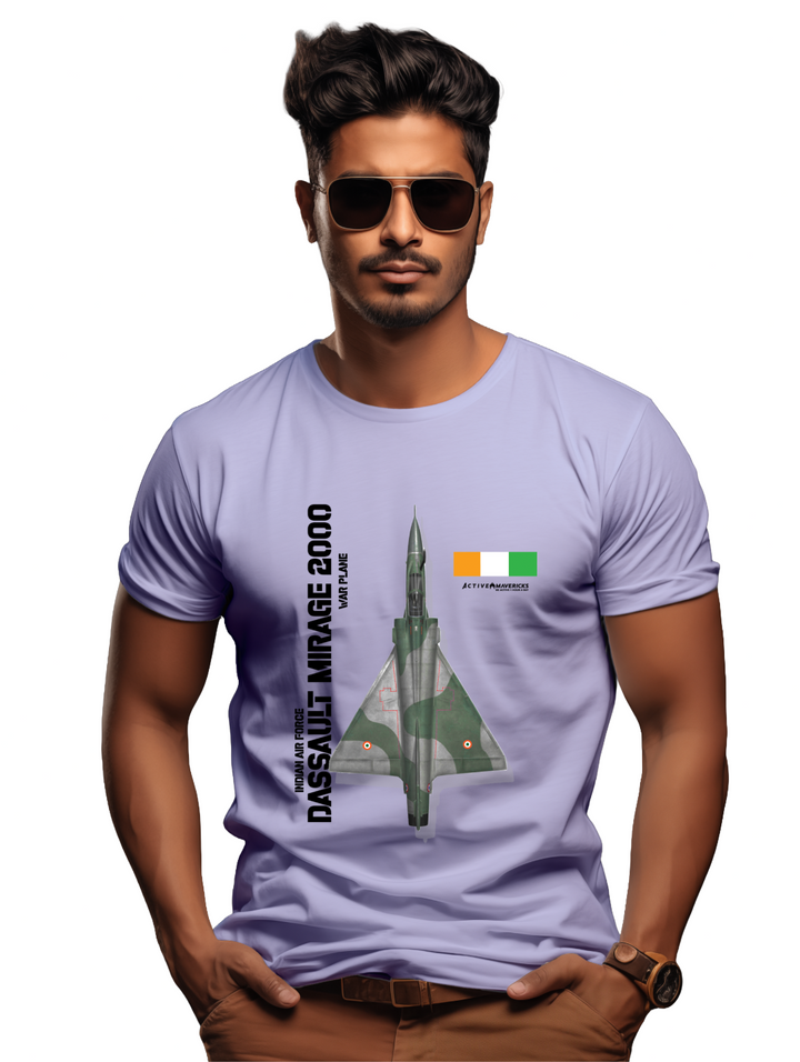 Men's  DASSAULT MIRAGE 2000 t-shirt