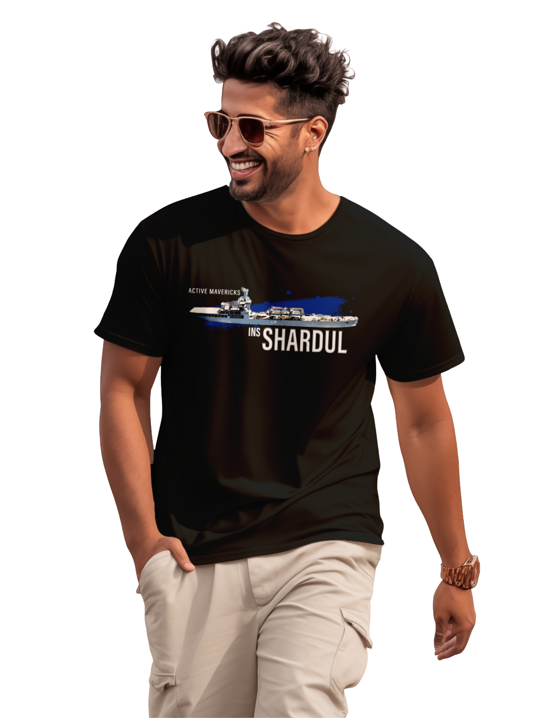Mens INS Shardul T-Shirt