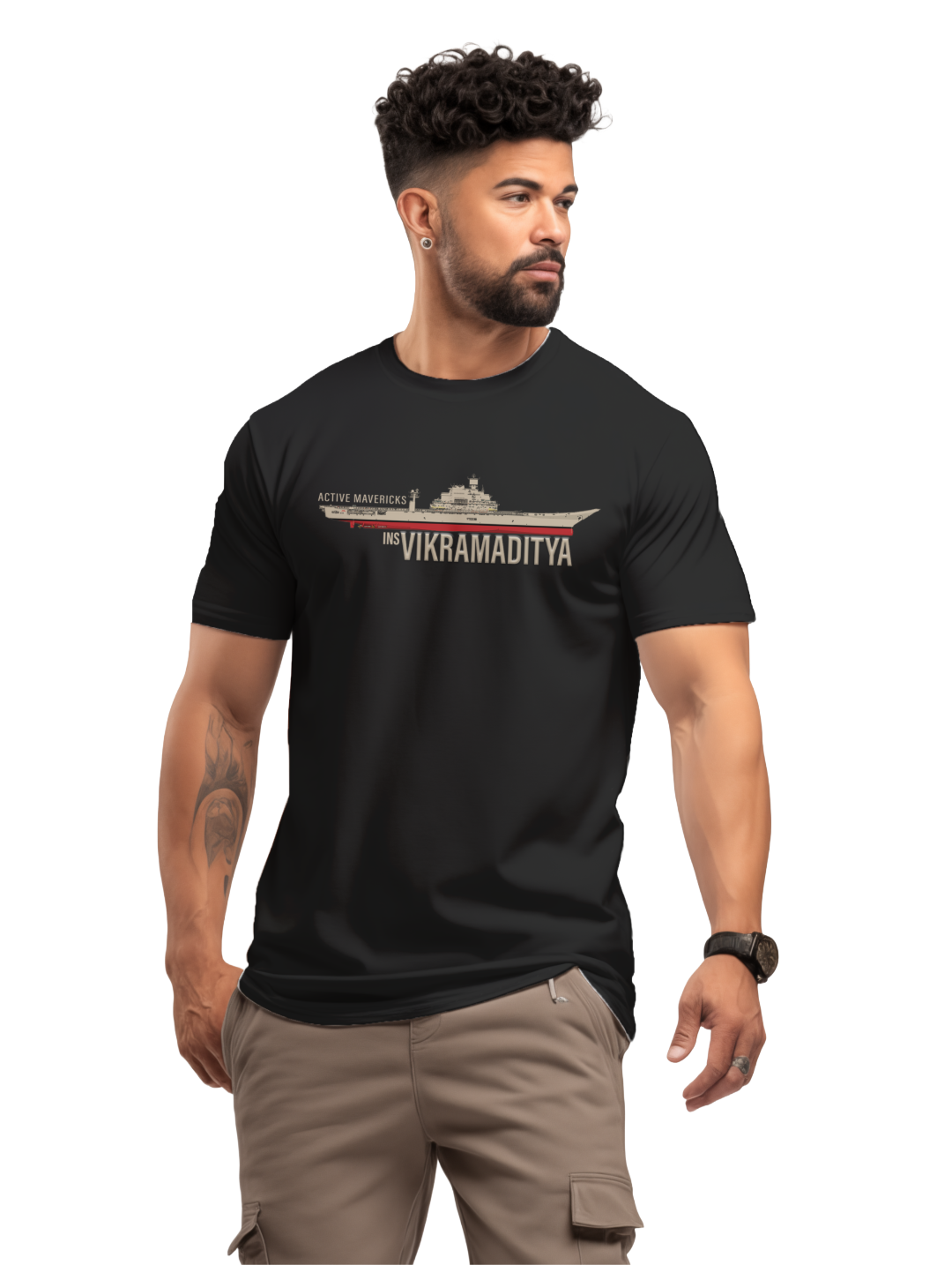 Mens INS Vikramaditya T-Shirt