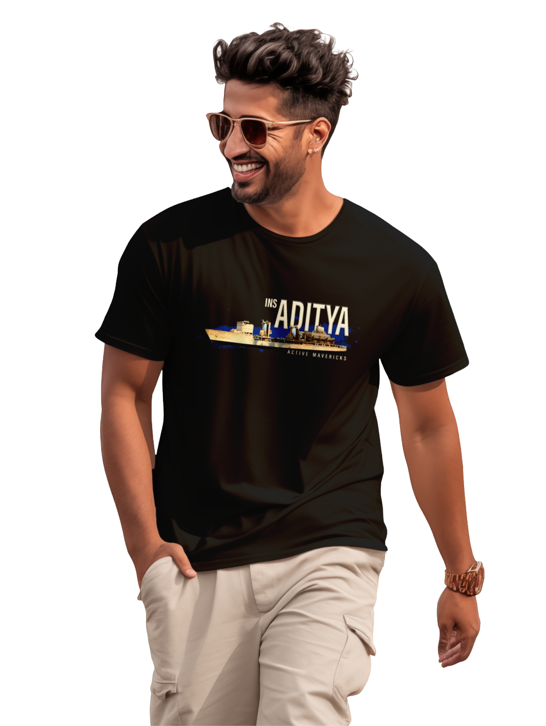 Mens INS Aditya Tee