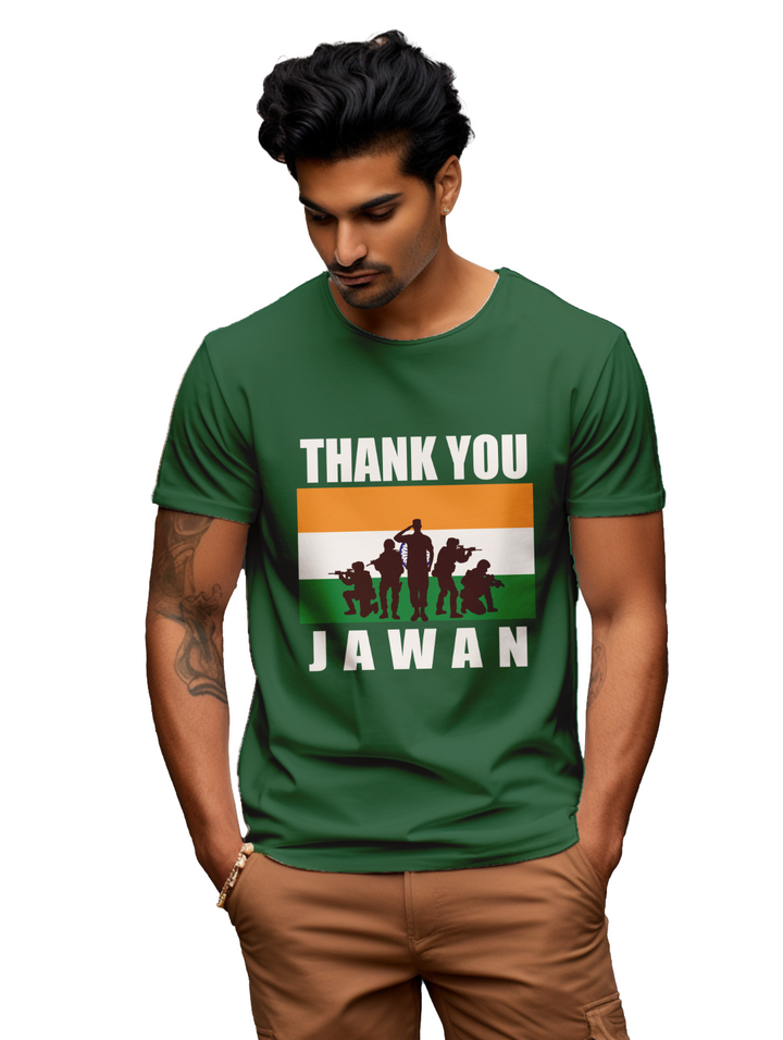 Mens Thank You Jawan t-shirt