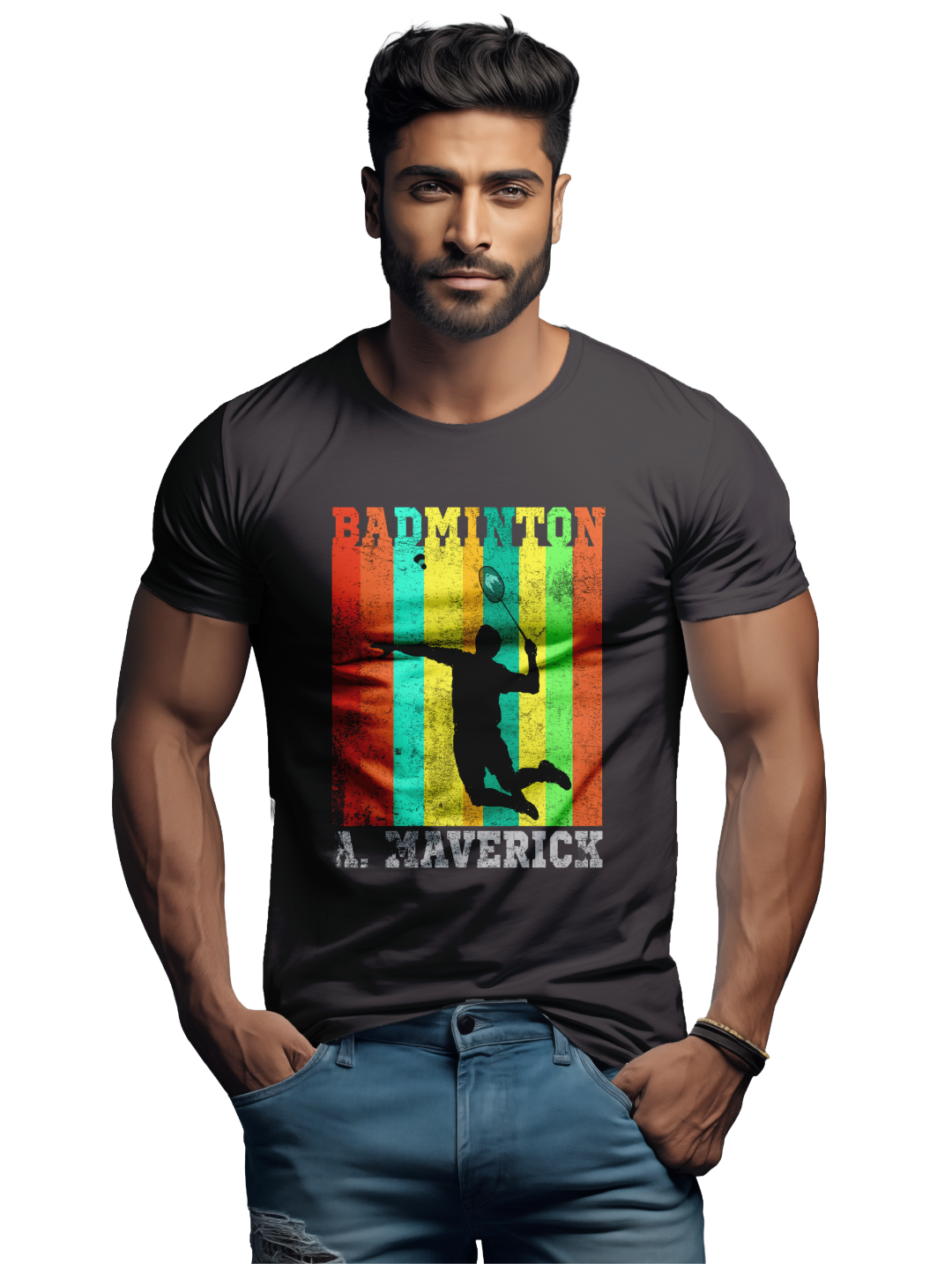 Men's BADMINTON A. MAVERICK T-Shirt