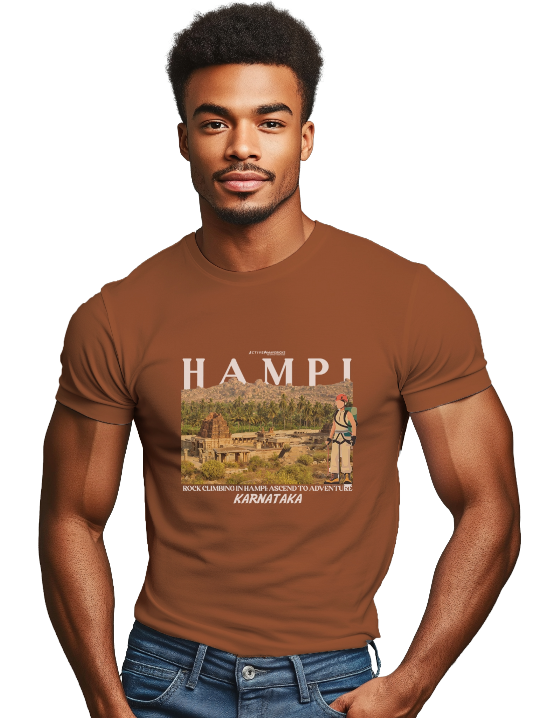 Men's HAMPI : KARNATAKA T-Shirt