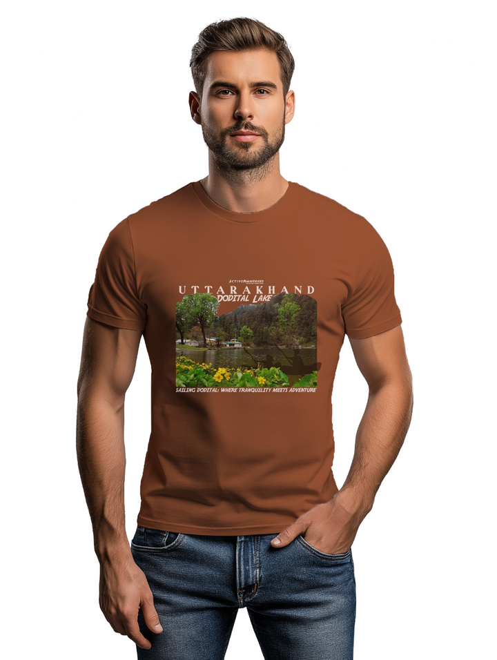 Men's DODITAL LAKE : UTTARAKHAND T-Shirt