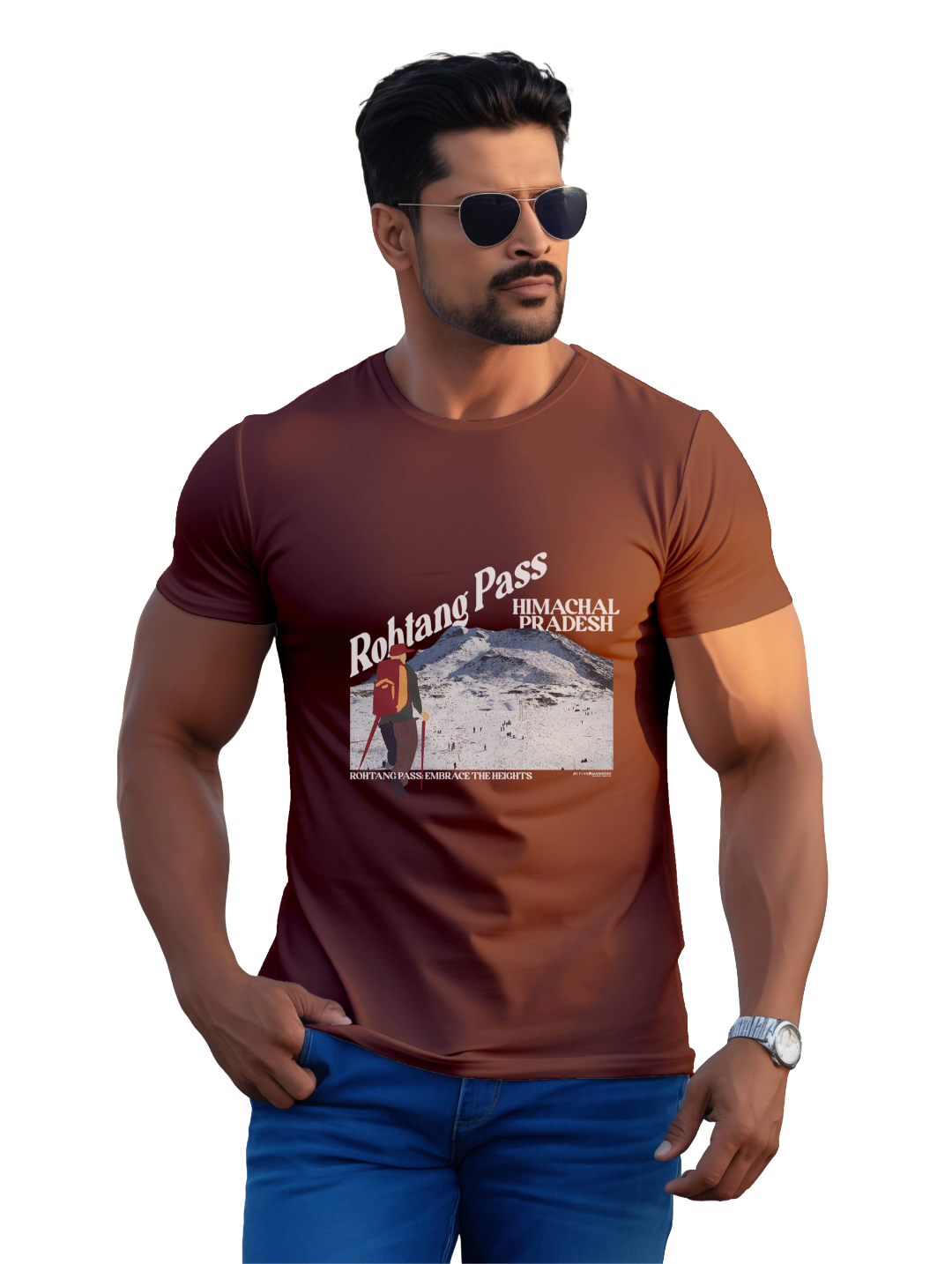 Men's ROHTANG PASS : HIMACHAL PRADESH T-Shirt