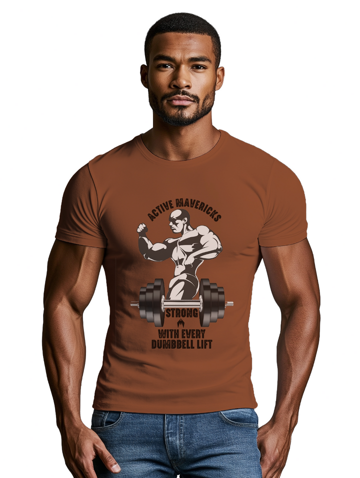 Mens DUMBELL T-Shirt