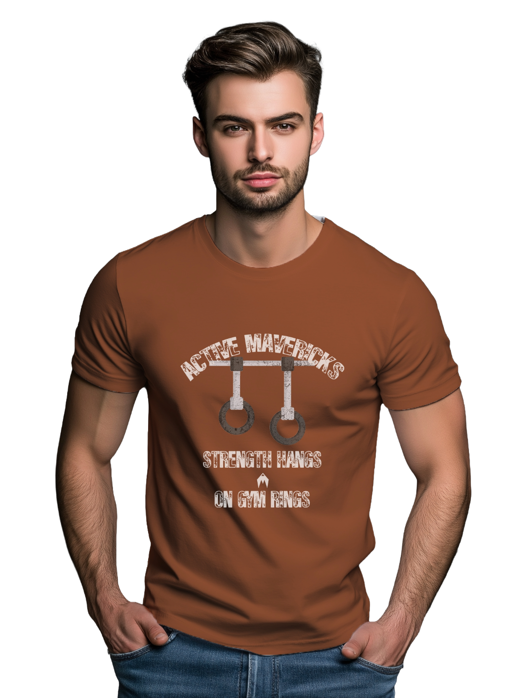 Mens STRENGHT HANGS T-Shirt