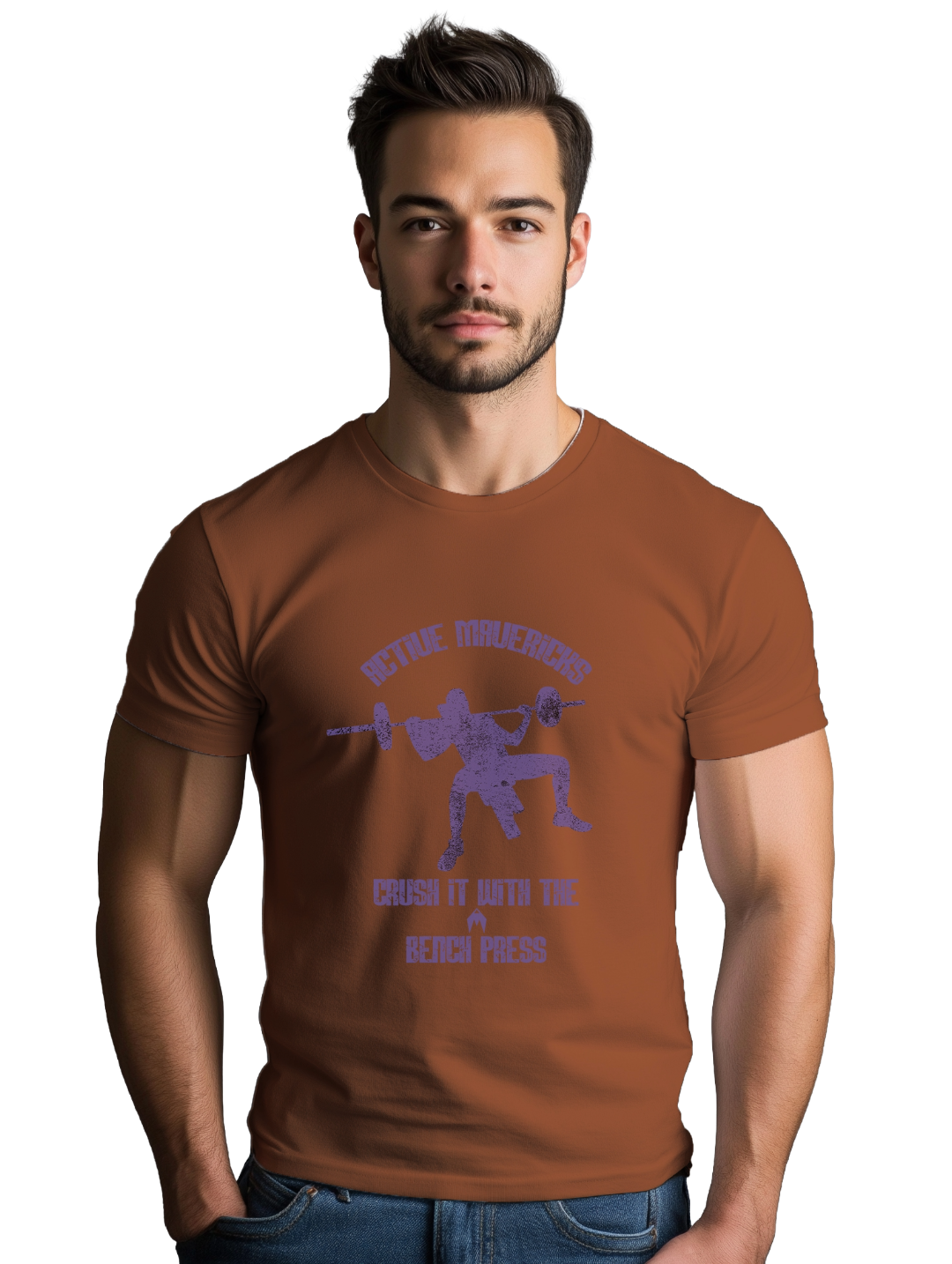 Mens BENCH PRESS T-Shirt