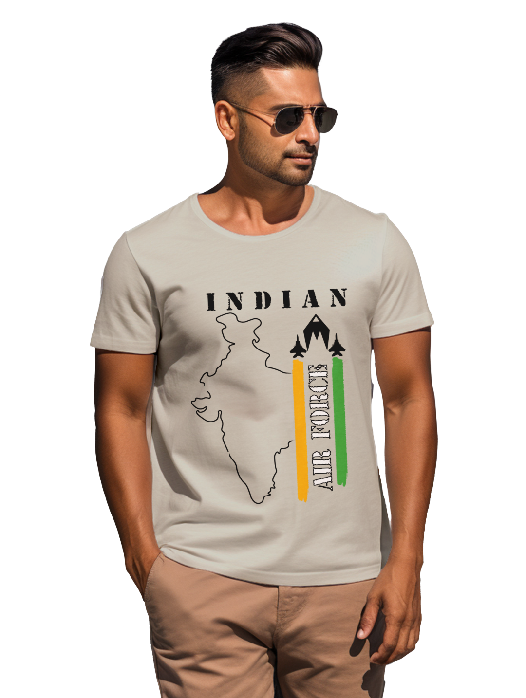 Men's  indian airforce maverick t-shirt