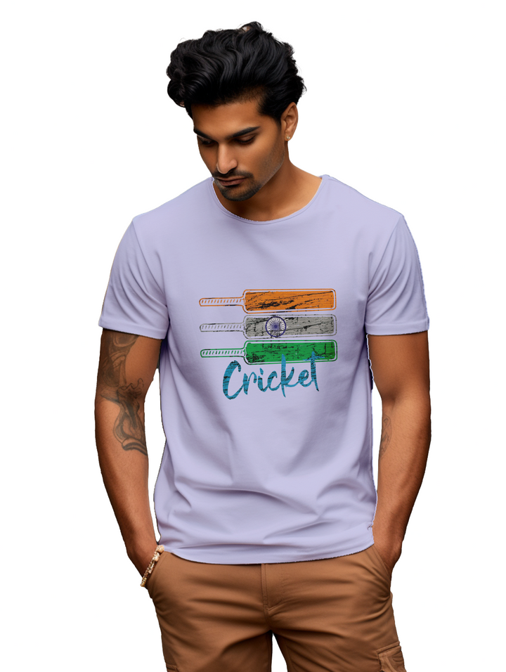 Mens Cricket_Mode On T-shirt