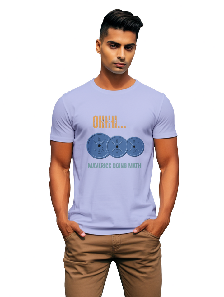 Mens  OHH Maverick doing math T-Shirt