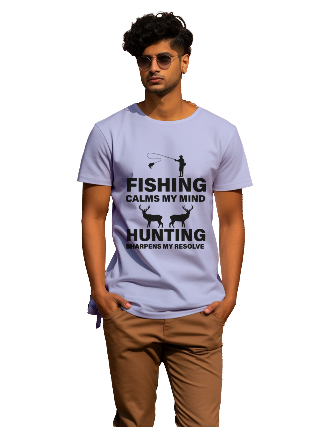 Men's Fishing and Hunting T-Shirt