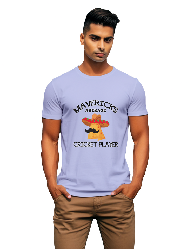 Men's Mavericks average cricket player T-shirt