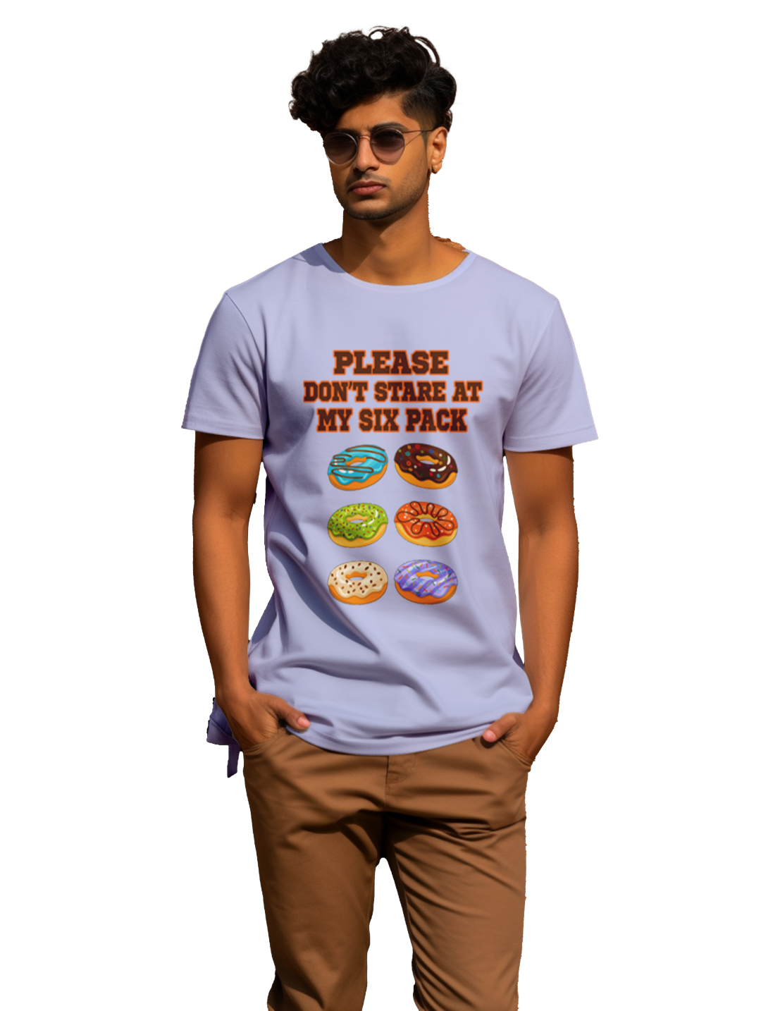 mens  Please Don't Stare at my Six Packs T-Shirt
