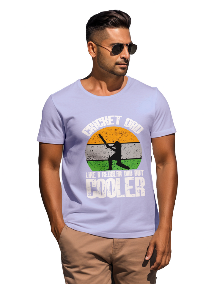 Mens Cricket_ Dad T-shirt