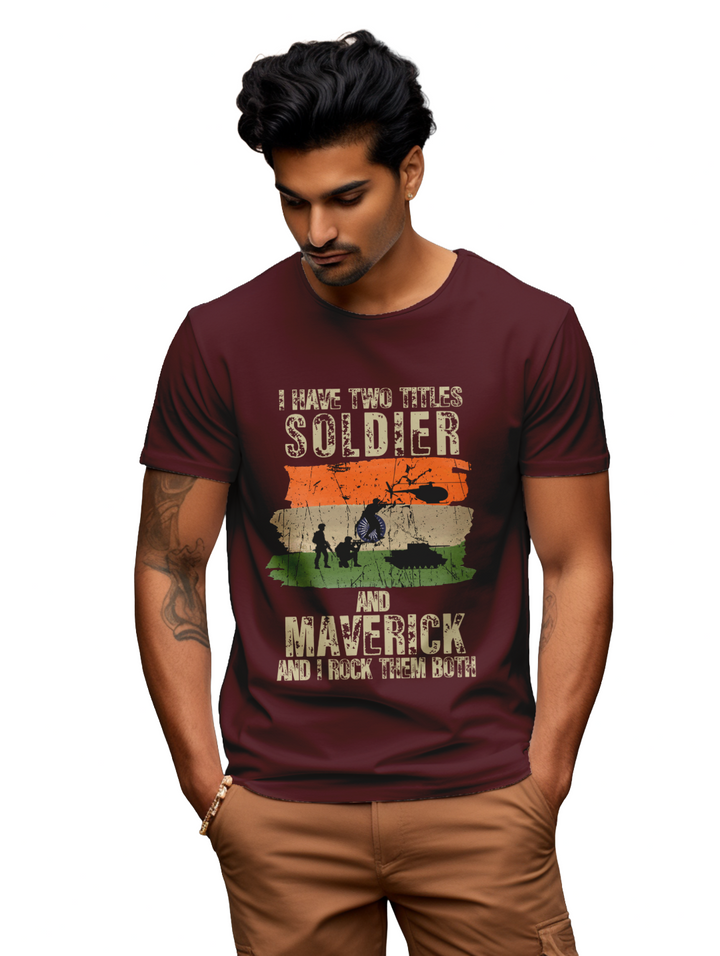 Men's I have two titles _ T-shirt
