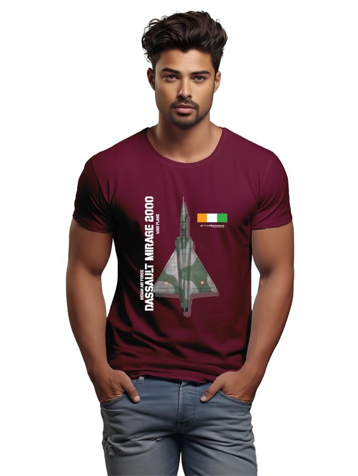 Men's  DASSAULT MIRAGE 2000 t-shirt