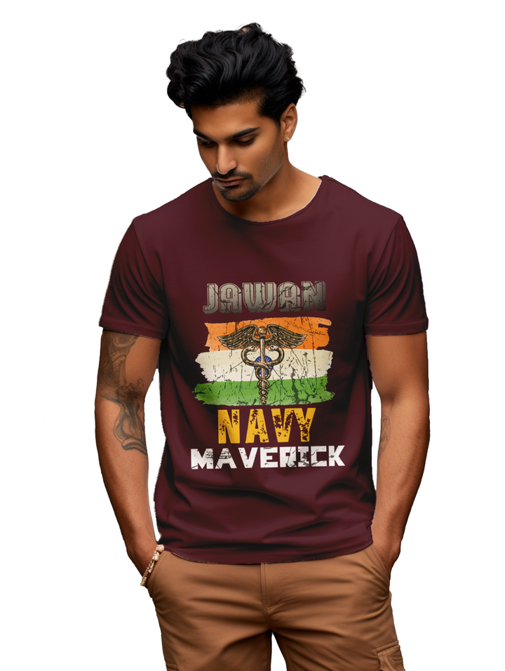 Men's Jawan Navy Maverick T-shirt