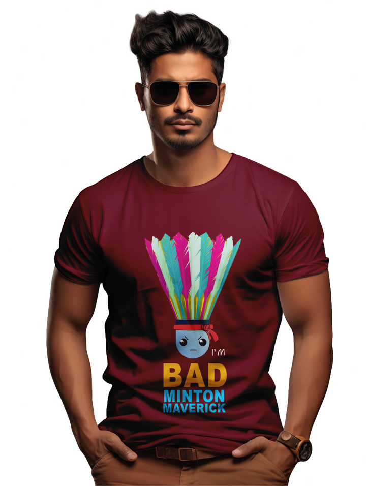 Men's I'M BADMINTON MAVERICK T-Shirt