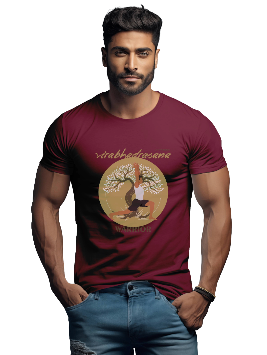 Men's VIRABHADRASANA t-shirt