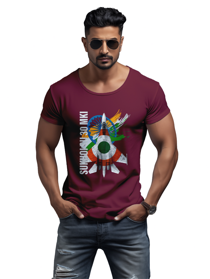 Men's Sky Sentinels – The Power of Su-30MKI T-Shirt