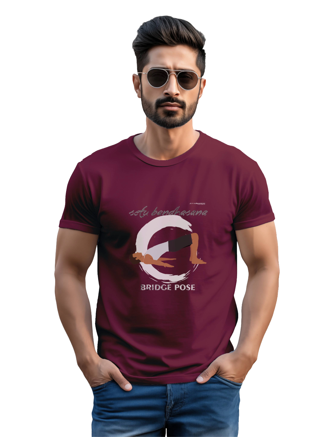 Men's SETU BANDHASANA T-Shirts