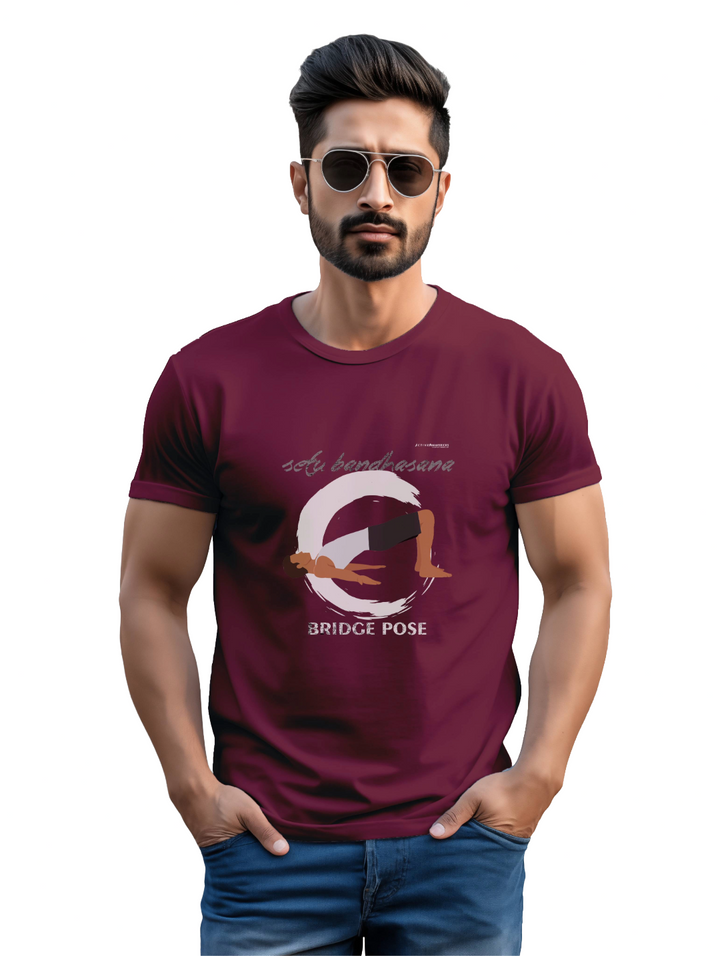 Men's SETU BANDHASANA T-Shirts