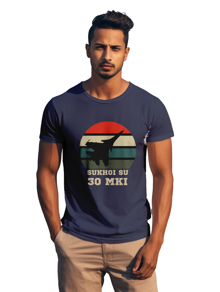 Men's Sukhoi Su 30 MKI fighter jet T-Shirt