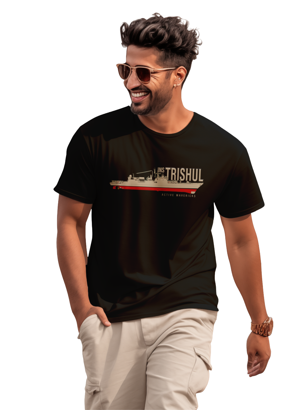 Mens INS Trishul T-Shirt