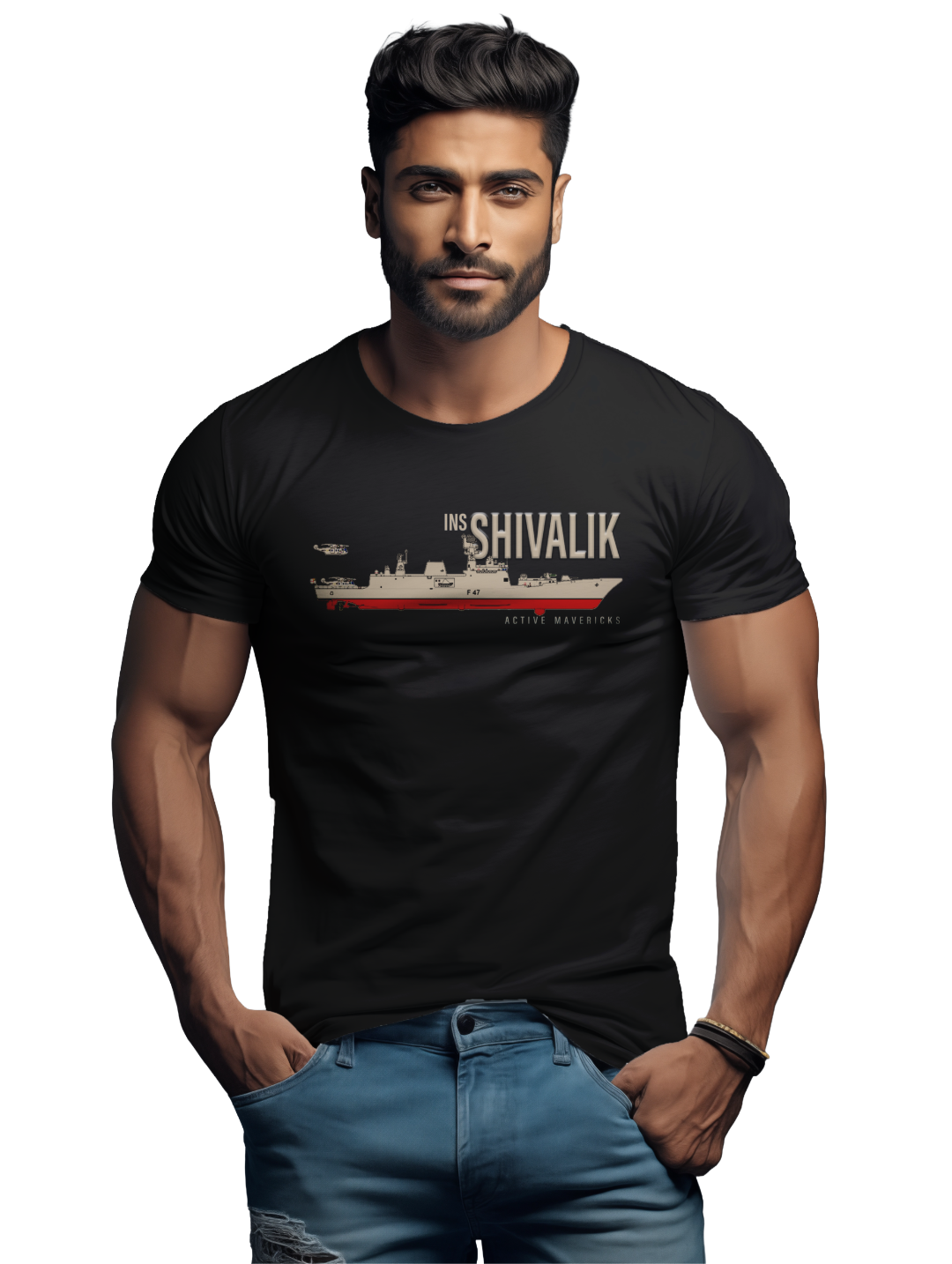 Mens INS Shivalik T-Shirt