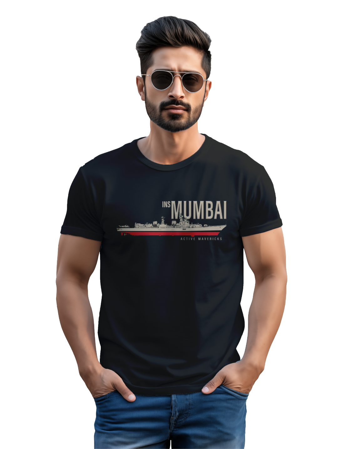 Mens INS Mumbai T-shirt