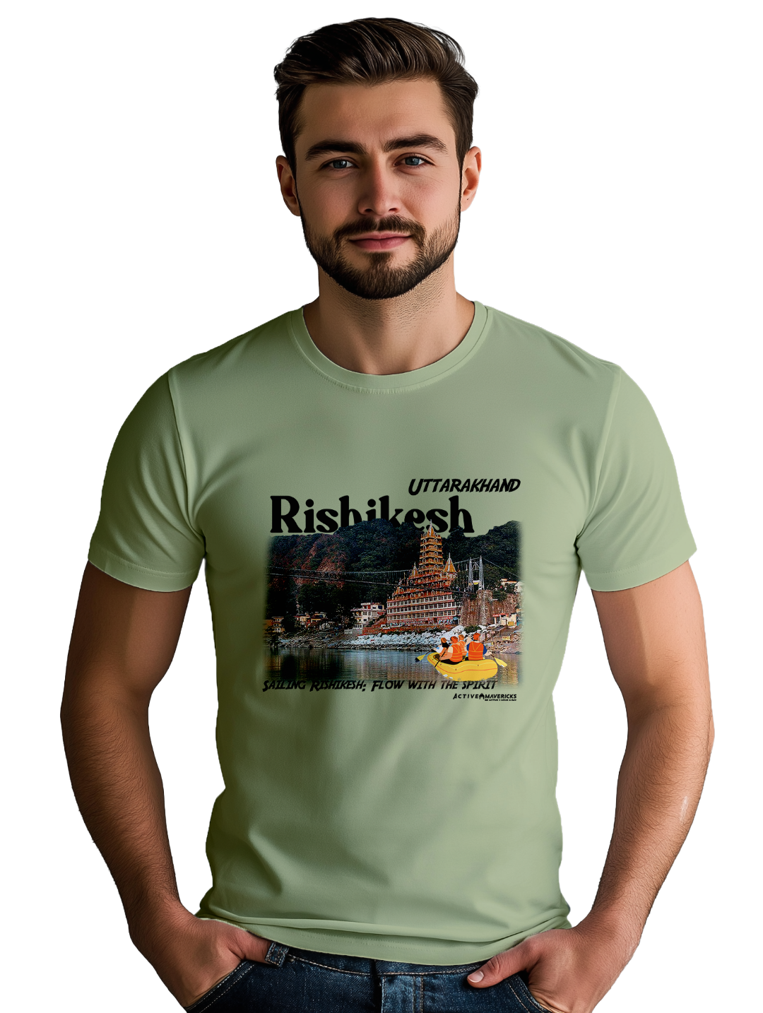 Men's RISHIKESH : UTTARAKHAND T-Shirt