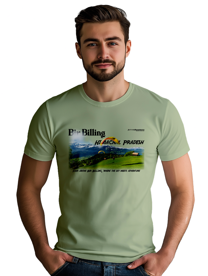 Men's BIR BILLING : HIMACHAL PRADESH T-Shirt