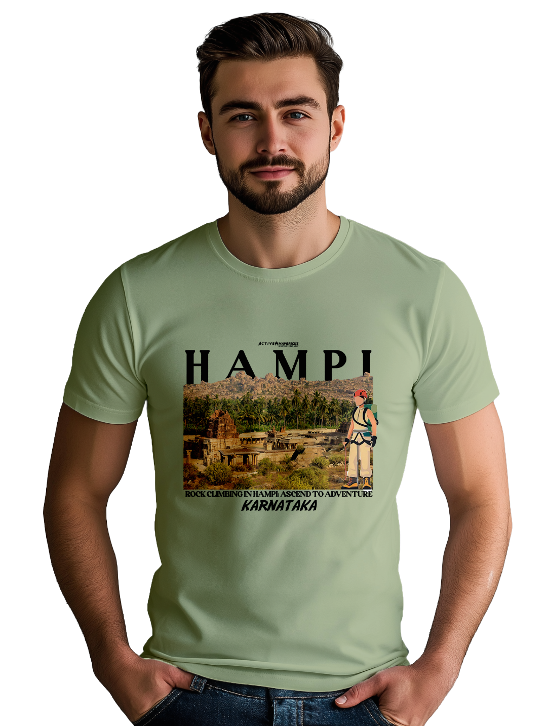 Men's HAMPI : KARNATAKA T-Shirt