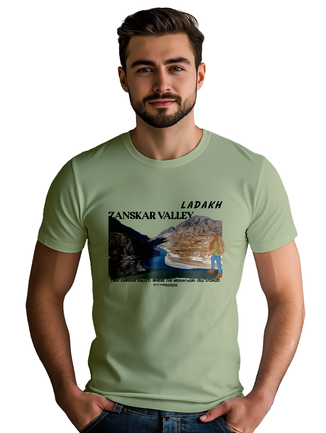 Men's ZANSKAR VALLEY : LADAKH T-Shirt