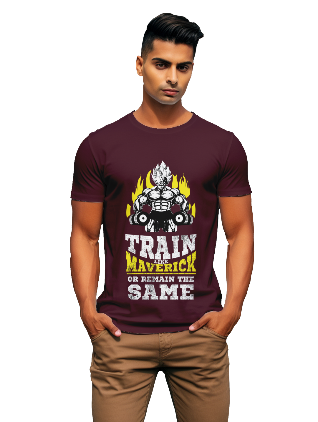 Mens  Train like Maverick T-Shirt