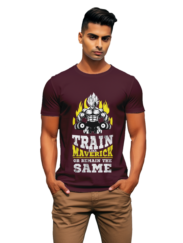 Mens  Train like Maverick T-Shirt