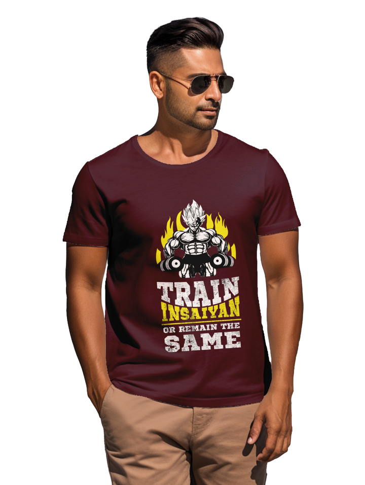 Mens  Train Insaiyan T-Shirt