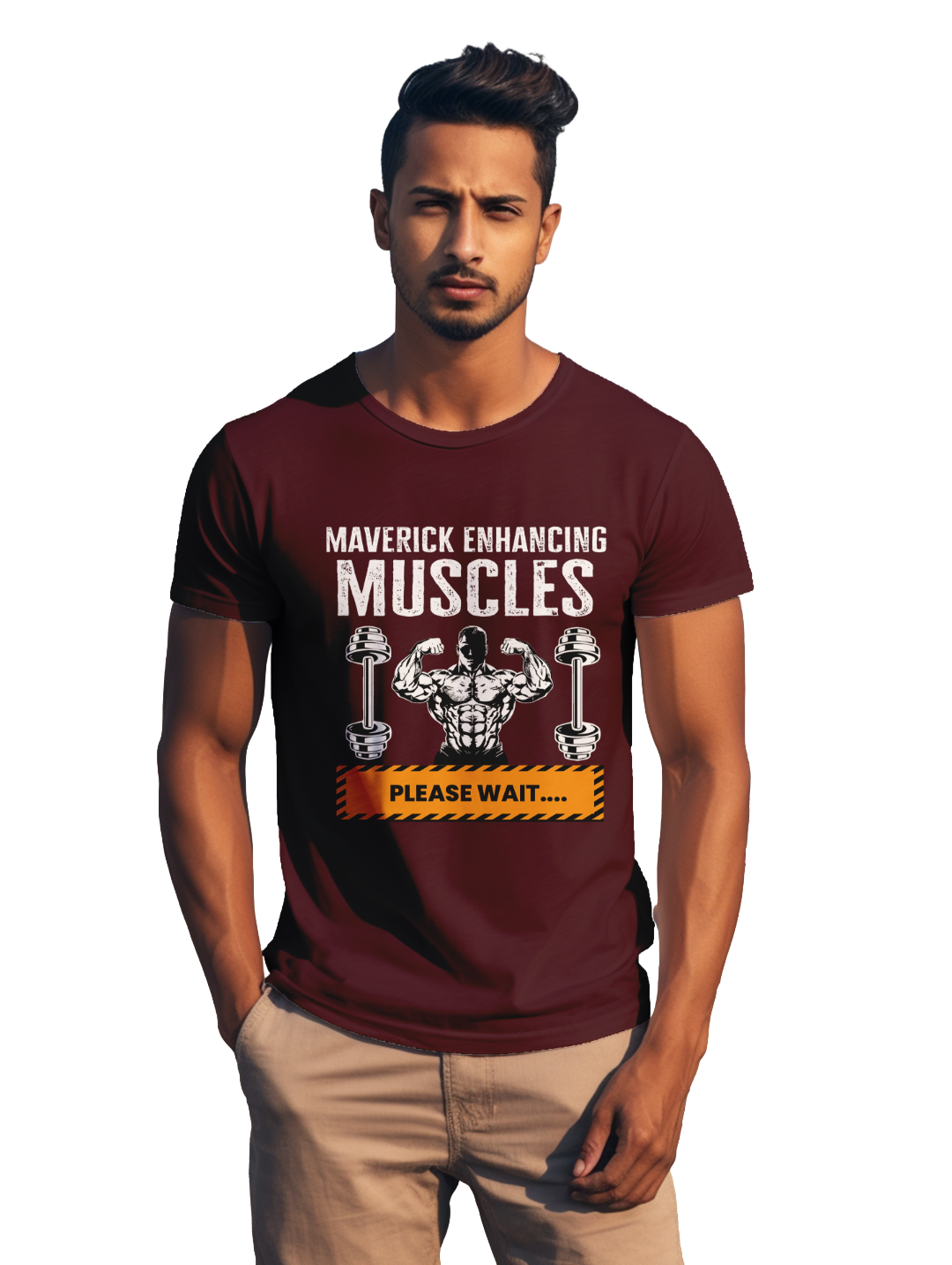 Mens Maverick Enhancing Muscles T-Shirt